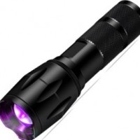 3W 395UV Zoomable LED Flashlight Super Bright with 18650 Battery LED Zoom Lamp Flashlight