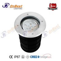 Adjustable Wallwasher Light 9W LED Light for Underground IP67