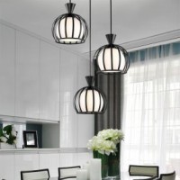 Retro Industrial Iron Material Pendant Light Iron Chandelier Lamp