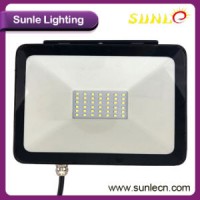 Ultra-Thin Apple Series IP65 50W SMD LED Floodlight with PIR Sensor (SLFAP95 50W)