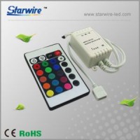 24-Key Infrared RGB LED Controller 12V/24V