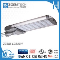 230W LED Street Light with UL DLC CE SAA for All Markets