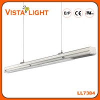 Aluminum Warm White Indoor Linear LED Ceiling Light