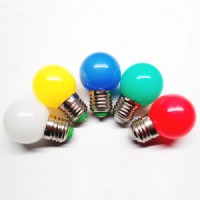 Color LED Bulbs  Decroation of LED Bulbs  LED Bulb Light Outdoor Christmas Ball Lighting Color Lamp