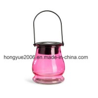 Hot Sale New Design Solar Glass Jar with More LED String Light