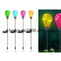 Warm White Micro LED Solar Stake Garden Light