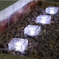 Simplicity Design Solar Ice Bricks Light for Garden Decoration