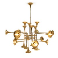 Modern Decorative Horn Drop Light / Chandelier Lighting