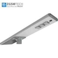 60W Integrated Solar All in One LED Street Light