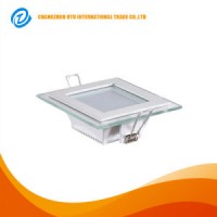 Square Glass Ressed 5W LED Panel Light with Ce Certificate