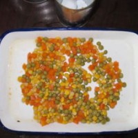 Fresh Vegetable Canned Mixed Vegetables (carrot  sweet corn  green peas)