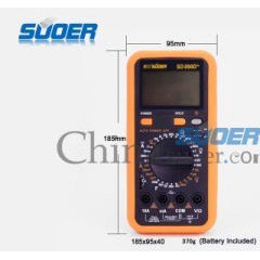 Digital Multimeter Brands Digital Multimeter with Large LCD Display (SD_890D+)图1