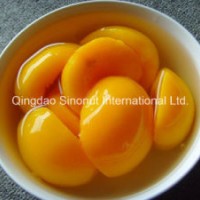 2016 Crop Canned Yellow Peach Halves 820g