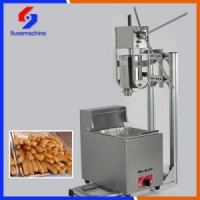 Ce Certificate Semi-Automatic Spanish Churros Filler Maker Making Fryer Machine