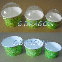 Double-Sided Poly Paper Cold Ice Cream Cups (PC004)