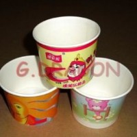 Disposable Insulated Paper Yogurt Cups (IC145)