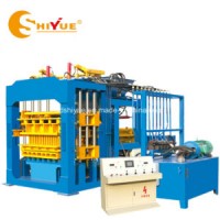 Qt8-15 Automatic Hydraulic Concrete Brick Block Making Machine