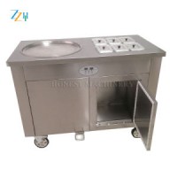 High Quality Fried Ice Cream Machine with Good Compressor