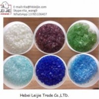 3-6mm Crushed for Home decoration Glass Sand Galss Beads