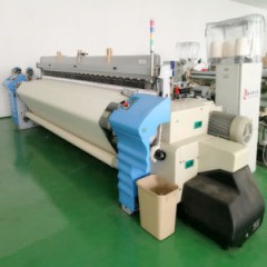 China Air Jet Cotton Fabric Textile Weaving Machine图1