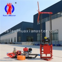 Portable sampling drilling rig