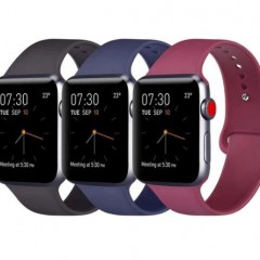 Slicone sport band for apple watch图1