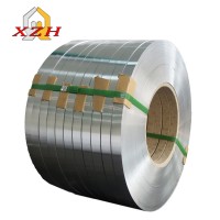 Aluminum strip for cable sheathing