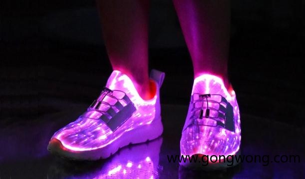 luminous shoes glowing shoes