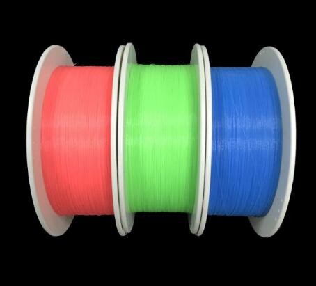 side glow fiber with color jacket for led luminous data cable.