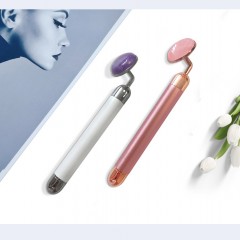 amethyst jade roller facial electric massage beauty bar图4