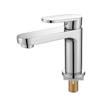 Single handle brass faucet bathroom sink faucet