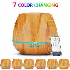 550ML wood  Remote Control Aroma Diffuser humidifier图3