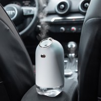 380ml car Travel Mini Battery Humidifier with 7 Color Led