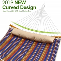 HR Furniture Curved Folding Portable Outdoor Hammock图4