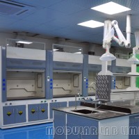 Chemistry Lab Table With Exhaust Hood