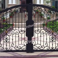 wrought iron gate