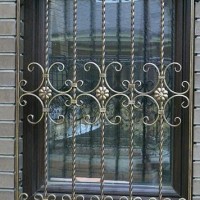 wrought iron grilles