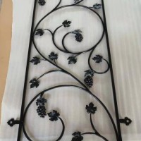 security wrought iron window grilles