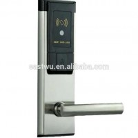 Stainless Steel Hotel Card System Software Management Card Reader Door Lock