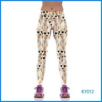 China Wholesale Sublimation Printed High Waist Sexy Tights Woman Leggings