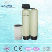 FRP Resin Tank Ion-exchange Water Softener   Resin Regeneration Water Softening System