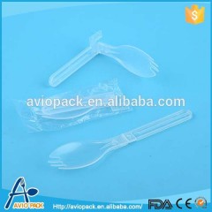 Professional Non Toxic Plastic PP Foldable Spoon And Fork图1