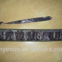 600D Camouflage Shotgun Cartridge Carrier Belt With Pouch For Hunting Shell Holder