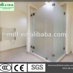 3-12mm Sandblasted Glass For Shower Room With CE And ISO9001图1