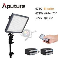 Aputure Amaran CRI95+ HR672 Professional Flicker-free Video Shooting LED Light With Wireless Control