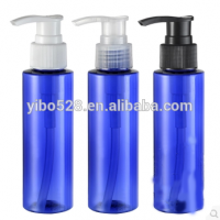 100ml Empty Blue Pet Bottle With Pump  Blue Pet Lotion Pump Bottle  Cosmetic Container