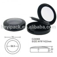 Plastic Cosmetic Packing Empty Compact Powder Case