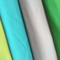 New Design 75D/144F Polyester Elastane 2*1 Rib Swimwear Fabric  Polyester Lycra Rib Fabric