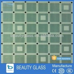 Frosted Silk Printing Window Glass Price In India图1