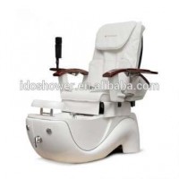 Luxury White Color Pedicure Chair / Custom Made Salon Furniture